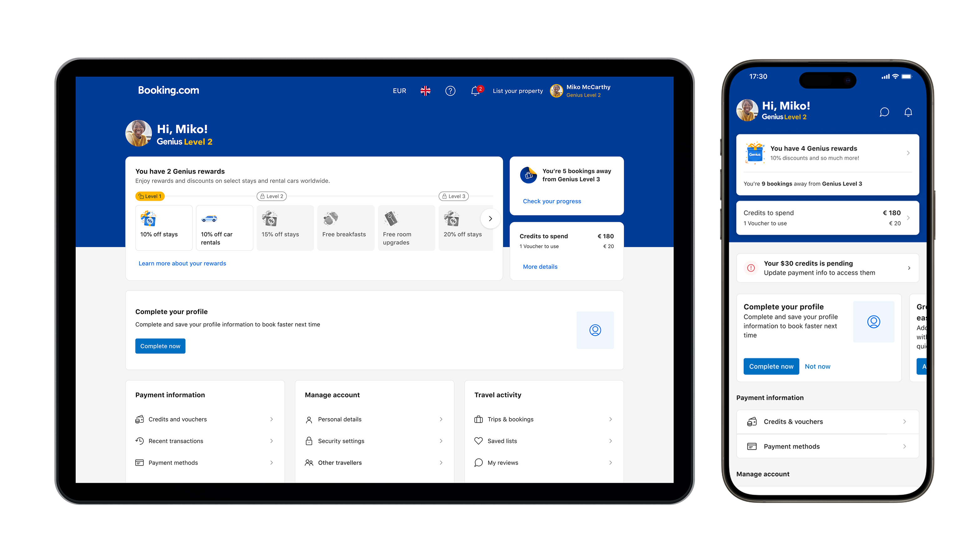 Final Membership Hub Design